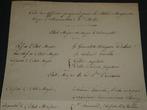 Henri-Gatien Bertrand - Général - Document signé 1er février, Nieuw
