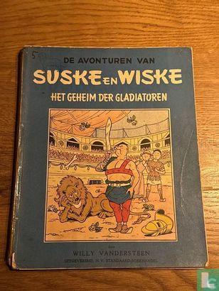 Suske en Wiske - Het geheim der gladiatoren - 1955, Livres, BD, Envoi