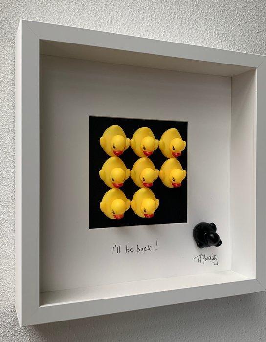 T P Hardisty - Ill be back !, Antiek en Kunst, Kunst | Schilderijen | Modern