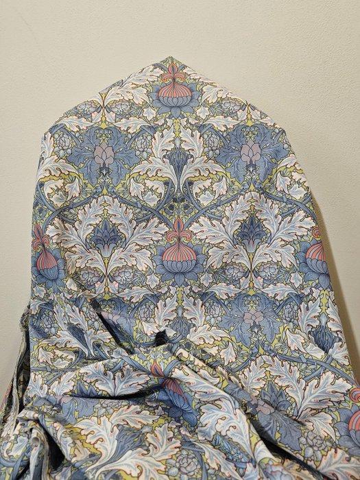 300x280cm! Stof William Morris Art Nouveau, Arts and, Antiek en Kunst, Antiek | Tapijten, Tafelkleden en Textiel