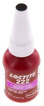 Loctite 222 Paars 10 ml Schroefdraad borger, Verzenden, Nieuw