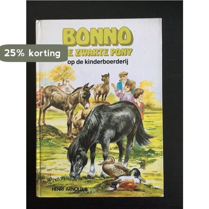 Bonno de zwarte pony op kinderboerdery 9789035900110, Boeken, Kinderboeken | Jeugd | 13 jaar en ouder, Gelezen, Verzenden