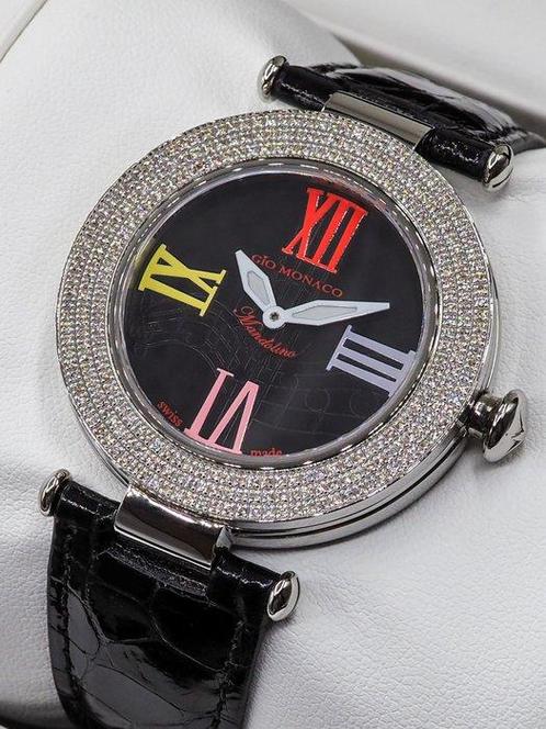 Gio Monaco - Zonder Minimumprijs - 1,7`ct * Brand New *, Handtassen en Accessoires, Horloges | Heren
