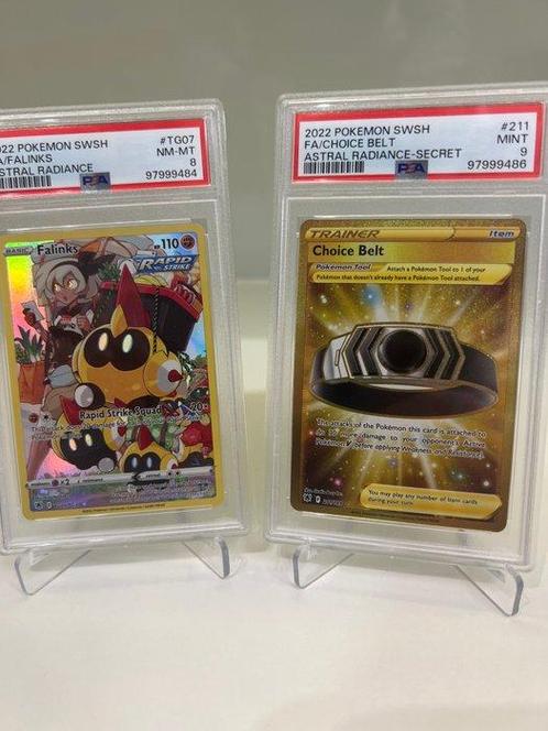 Pokémon - 2 Graded card - PSA 9, Hobby en Vrije tijd, Verzamelkaartspellen | Pokémon