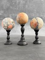 Geen minimumprijs - Prachtige set van 3 Red Maligano Jasper.