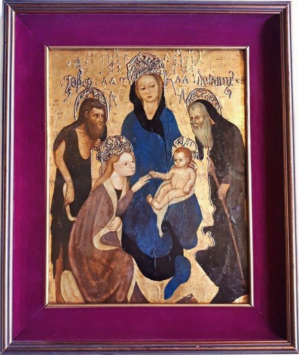 Michelino da Besozzo (1370-1455), After - Sposalizio mistico, Antiek en Kunst, Kunst | Schilderijen | Klassiek