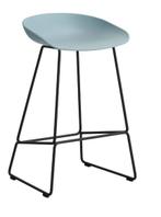 2dekans | HAY About a Stool AAS38 Barkruk - H 65 cm - Black, Huis en Inrichting, Barkrukken, Ophalen of Verzenden, Nieuw