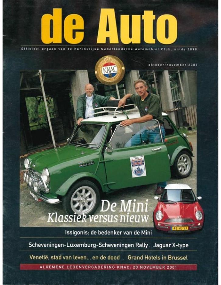 2001 DE AUTO MAGAZINE 05 NEDERLANDS, Boeken, Auto's | Folders en Tijdschriften