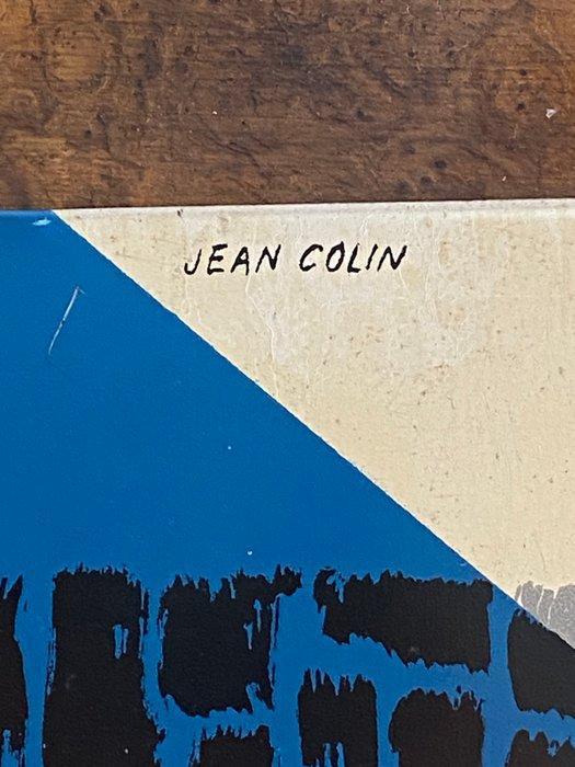 Reclame emaille - Colin Jean - Emaille bord - Metaal, Antiek en Kunst, Antiek | Wandborden en Tegels