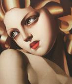 Tamara de Lempicka (1898-1980) (after) - Femme à la, Antiek en Kunst