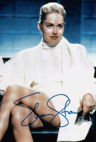 Basic Instinct - Sharon Stone - 28x35 cm Signed Poster -, Collections, Cinéma & Télévision