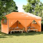 vidaXL Partytent Oranje 292 x 580 x 315 cm Oxford Stof, Tuin en Terras, Verzenden, Nieuw