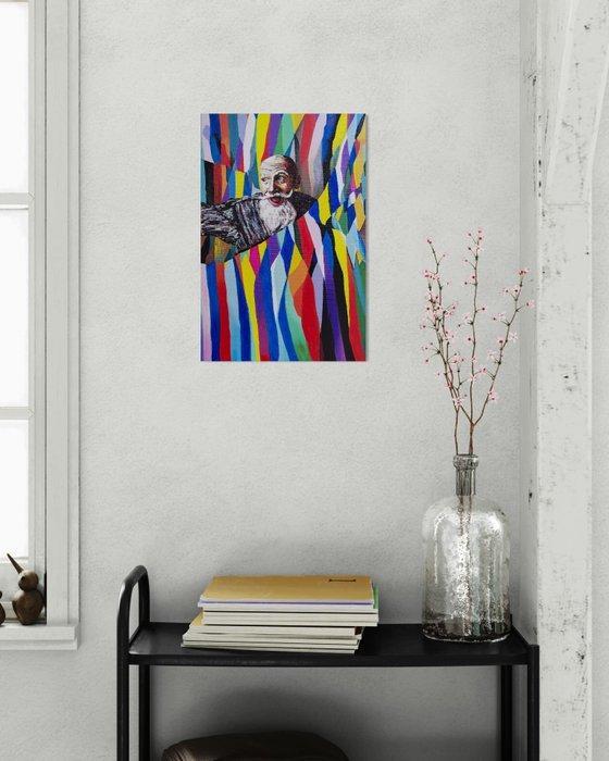 Mihai Cotiga - Joyful Escape, Antiek en Kunst, Kunst | Schilderijen | Modern