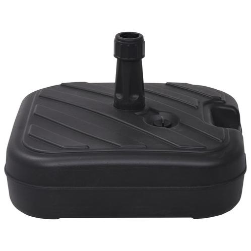 vidaXL Parasolvoet gevuld met zand/water 24 L zwart, Tuin en Terras, Parasols, Nieuw, Verzenden