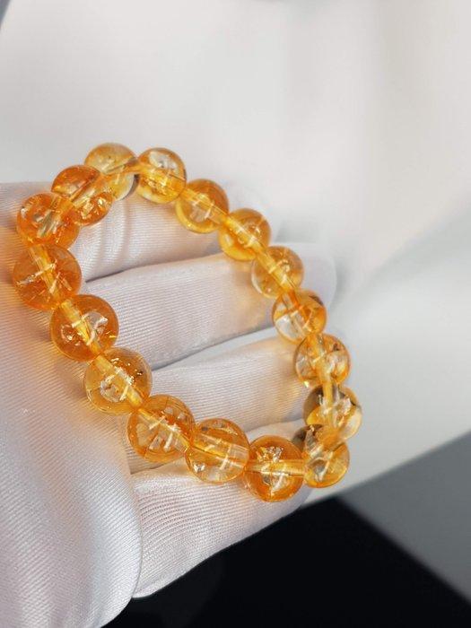 Citrien natuurlijke onverwarmde edelsteen Lengte: 15 cm /, Verzamelen, Mineralen en Fossielen