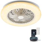 Plafondventilator met verlichting - Plafondlamp met ventilat, Elektronische apparatuur, Ventilatoren, Verzenden, Nieuw