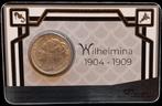 Pays-Bas. Wilhelmina. 1/2 Gulden 1907 Zilveren eerste type