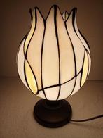 Tafellamp - Tulp tafellamp Tiffany-stijl - Glas-in-lood, Antiquités & Art