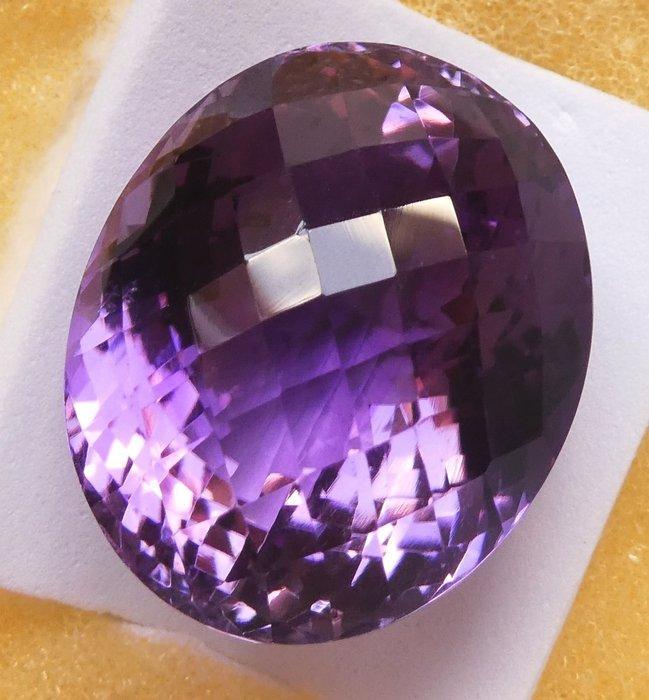 Amethist - 50.21 ct - Instituto Gemólogico Español (IGE), Handtassen en Accessoires, Edelstenen