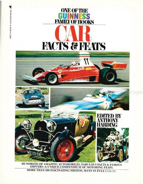 CAR FACTS & FEATS (ONE OF THE GUINNESS FAMILY OF BOOKS), Boeken, Auto's | Boeken