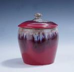 Faienceries de Thulin - Pot - Art Deco schaal met polychroom