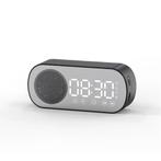 Alarm Klok Speaker - Spiegel FM Radio LED Snooze Wekker -, Nieuw, Verzenden