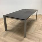 Tweedehands ARCO design tafel, 210x105 cm, donker/bruin hout, Gebruikt, Bureau