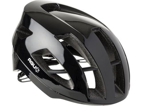AGU Vigarous Fietshelm - Zwart - L/XL, Huis en Inrichting, Woonaccessoires | Overige, Zo goed als nieuw, Verzenden