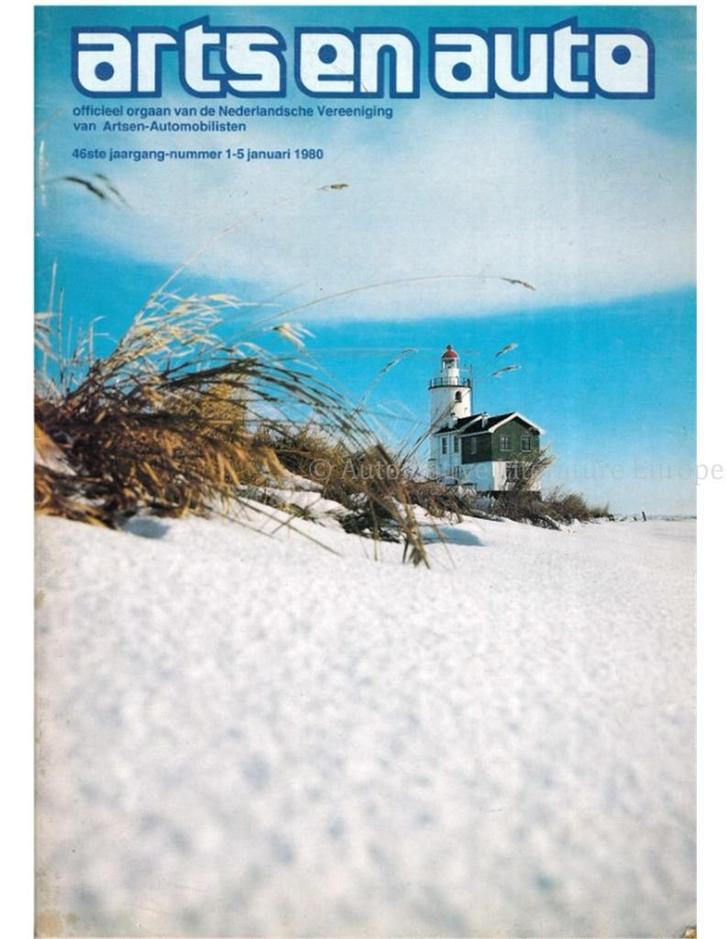 1980 ARTS EN AUTO MAGAZINE 01 NEDERLANDS, Boeken, Auto's | Folders en Tijdschriften, Ophalen of Verzenden
