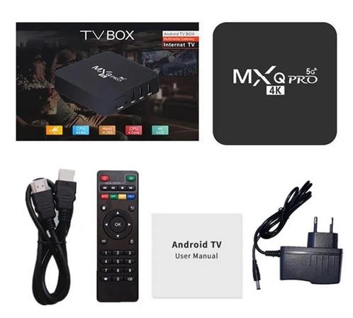 MXQ PRO android 12 tv box mediaspeler tvbox +5G 2/16GB smart, Audio, Tv en Foto, Mediaspelers, Nieuw, Verzenden