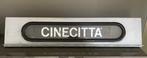 Insegna Metropolitana Roma Cinecittà - Termini - Enseigne, Antiek en Kunst