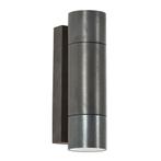 Wandverlichting modern Focus Wall Up&Down Muurlamp Brons, Tuin en Terras, Verzenden, Nieuw