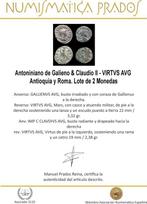 Romeinse Rijk. Galieno & Claudio II. Antoninianus VIRTVS