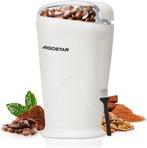 Koffiemolen elektrisch - Koffiemaler - 150W - Wit - Aigostar, Verzenden, Nieuw