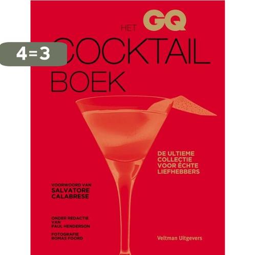Het GQ cocktailboek 9789048311859, Boeken, Kookboeken, Zo goed als nieuw, Verzenden