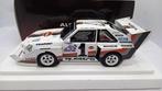 Autoart 1:18 - Modelauto - Audi Quattro S1 Pikes Peak Winner, Hobby en Vrije tijd, Nieuw