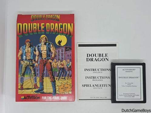 Atari 2600 - Activision - Double Dragon, Games en Spelcomputers, Spelcomputers | Atari, Gebruikt, Verzenden