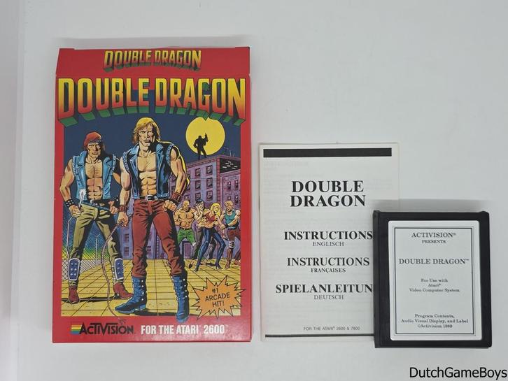 Atari 2600 - Activision - Double Dragon, Consoles de jeu & Jeux vidéo, Consoles de jeu | Atari, Envoi
