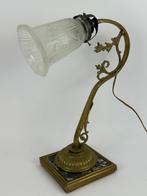 Lampe de table - Laiton, Verre