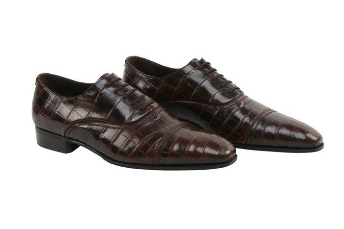 STEFANO RICCI RRP 5500€ Exclusive Alligator Oxford Shoes –, Kleding | Heren, Schoenen