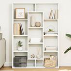 vidaXL Boekenkast 102x29x143 cm bewerkt hout wit, Verzenden, Nieuw