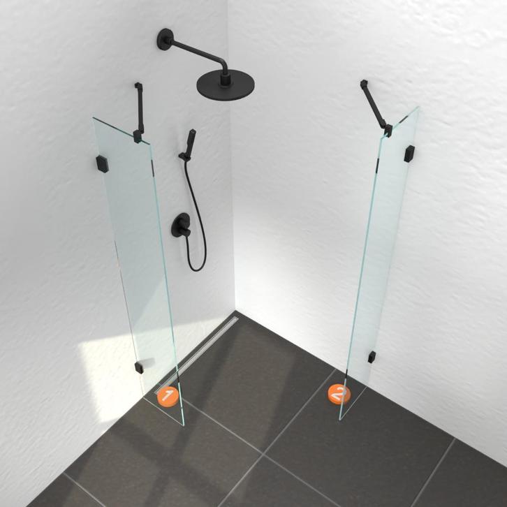 Inloopdouche dubbele wand, Doe-het-zelf en Bouw, Sanitair, Nieuw, Verzenden