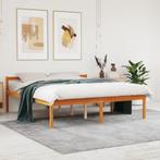 vidaXL Seniorenbed massief grenenhout wasbruin 150x200 cm, Huis en Inrichting, Slaapkamer | Bedden, Verzenden, Nieuw