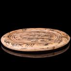Vallée de lIndus Assiette en poterie avec poisson peint, Antiek en Kunst