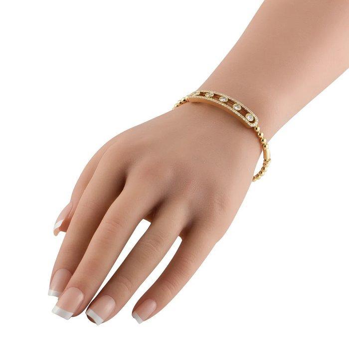 Armband - 18 karaat Geel goud, 18K Geelgoud 2,30ct Diamant, Handtassen en Accessoires, Armbanden