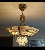 Lamp - Messing, acryl kristal