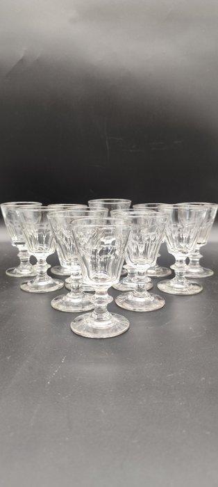 Service à boisson (12) - Liqueur ou Amaro de Baccarat Modèle, Antiek en Kunst, Antiek | Glaswerk en Kristal
