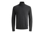 Veiling - Jack &amp; Jones Emil Knit Roll Neck Dark Grey Mel, Kleding | Heren, Truien en Vesten, Nieuw