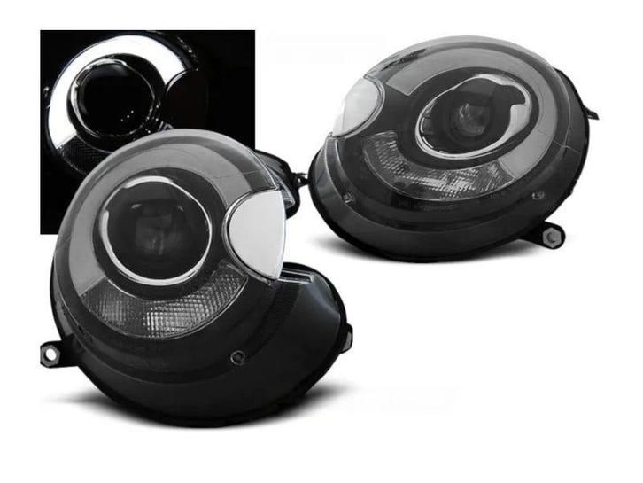 Tube Light koplampen Black geschikt voor Mini Cooper R56, Auto-onderdelen, Verlichting, Nieuw, Mini, Verzenden