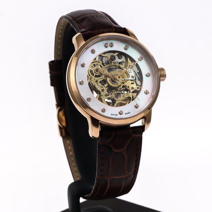 Catena - Skeleton Diamond Automatic Swiss Watch - CAD025-2BU, Bijoux, Sacs & Beauté, Montres | Hommes